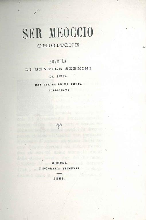 STUDIO BIBLIOGRAFICO ORFEO LIBRERIA ANTIQUARIA S.A.S.