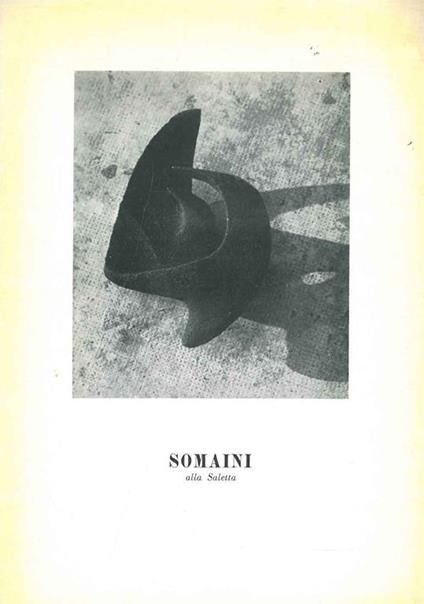 Somaini alla Saletta. 1958 - Leone Minassian - copertina