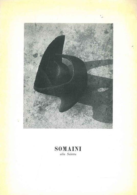 Somaini alla Saletta. 1958 - Leone Minassian - copertina