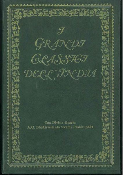 Srimad Bhagavatam. Primo canto "La creazione" Con testo in sancrito originale, translitterazione in caratteri romani, traduzione letterale, traduzione letteraria e spiegazione di A. C. Bhativedanta Swami Prabhupada - Krishna-Dvaipayana Vyasa - copertina