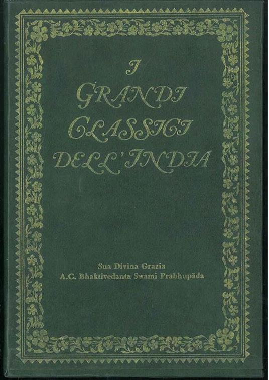 Srimad Bhagavatam. Primo canto "La creazione" Con testo in sancrito originale, translitterazione in caratteri romani, traduzione letterale, traduzione letteraria e spiegazione di A. C. Bhativedanta Swami Prabhupada - Krishna-Dvaipayana Vyasa - copertina