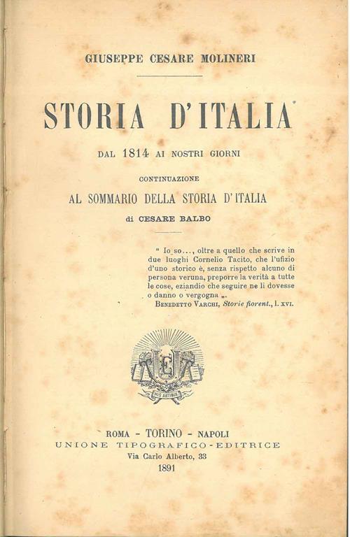 STUDIO BIBLIOGRAFICO ORFEO LIBRERIA ANTIQUARIA S.A.S.