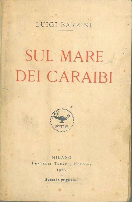 Sul mare dei Caraibi - Luigi Barzini - copertina