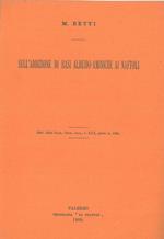 Sull'addizione di basi aldeido-aminiche ai naftoli. Estratto