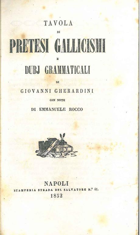 STUDIO BIBLIOGRAFICO ORFEO LIBRERIA ANTIQUARIA S.A.S.