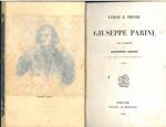 Versi e prose di Giuseppe Parini con un discorso di Giuseppe Giusti intorno alla vita e alle opere di Lui