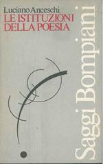 Le istituzioni della poesia