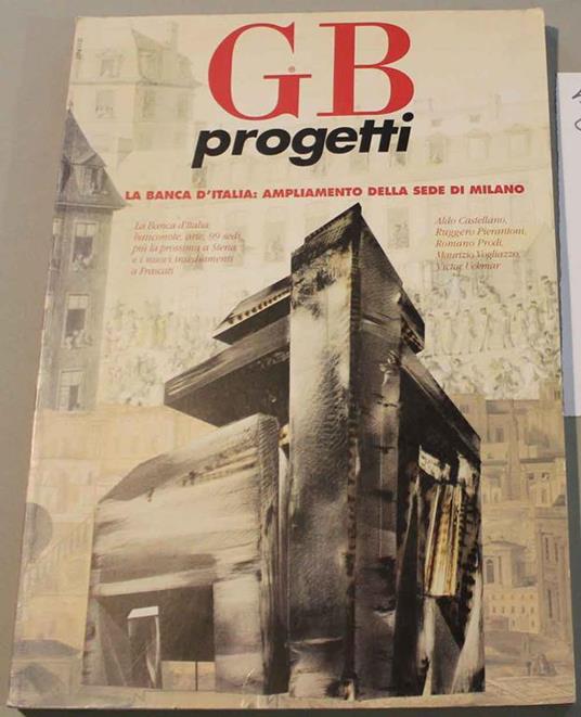 La Banca d'Italia: ampliamento della sede di Milano. Novembre-Dicembre 1992 - copertina