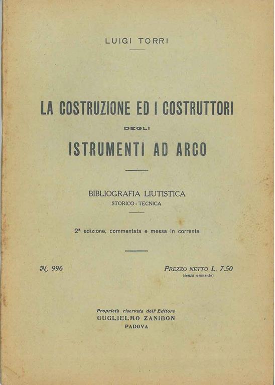 STUDIO BIBLIOGRAFICO ORFEO LIBRERIA ANTIQUARIA S.A.S.