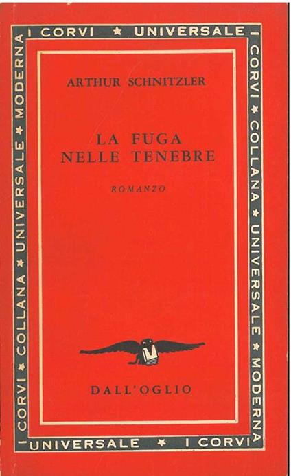 La fuga nelle tenebre - Arthur Schnitzler - copertina