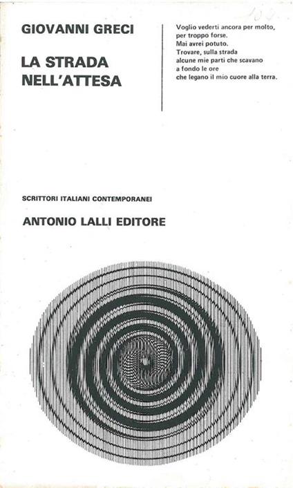 La strada nell'attesa - Giovanni Greci - copertina