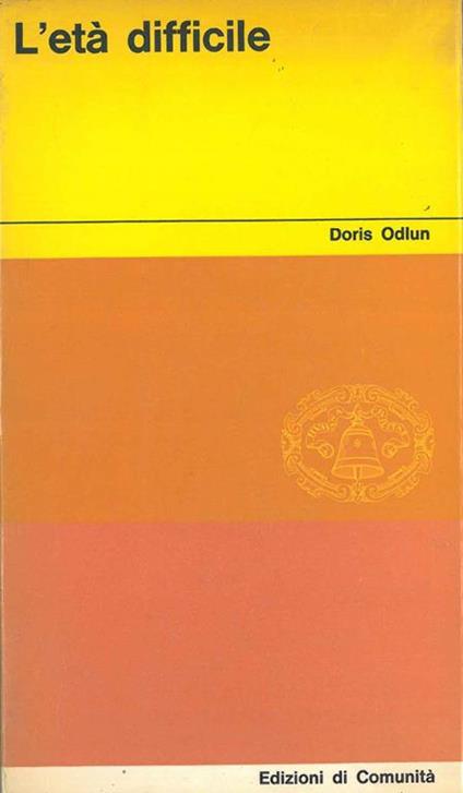 L' età difficile - Doris Odlum - copertina