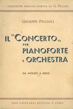 Il concerto per pianoforte e orchestra. Studio sulla forma e della sua evoluzione ad uso degli allievi di pianoforte. Da Mozart a Grieg