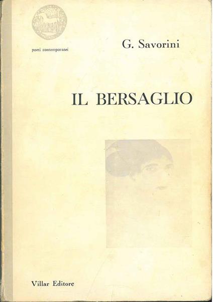Il bersaglio - G. Savorini - copertina