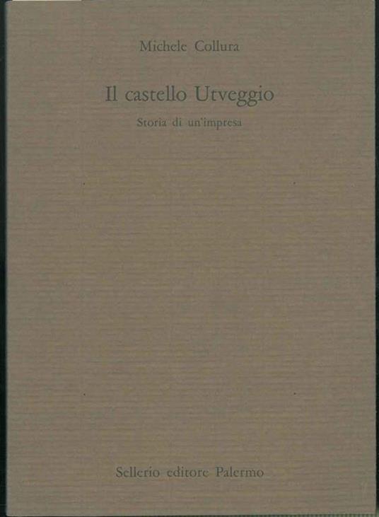Il castello Utveggio - Michele Collura - copertina