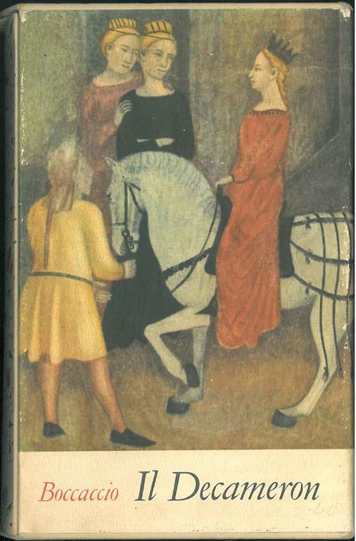 Il Decameron - Giovanni Boccaccio - copertina