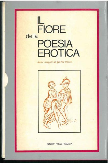 Il fiore della poesia erotica - copertina