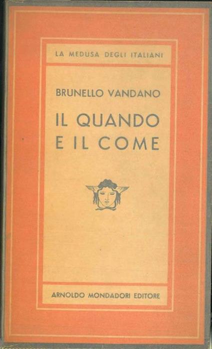 Il quando e il come - Brunello Vandano - copertina