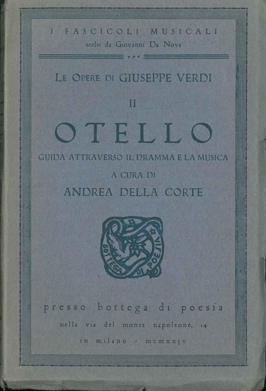 STUDIO BIBLIOGRAFICO ORFEO LIBRERIA ANTIQUARIA S.A.S.
