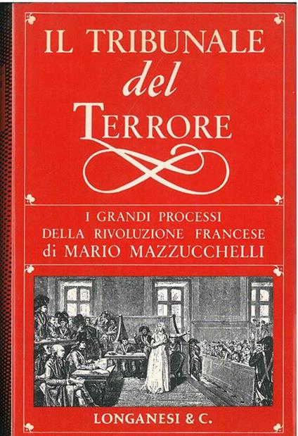 Il tribunale del terrore - Mario Mazzucchelli - copertina