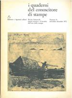 I quaderni del conoscitore di stampe. Rivista bimestrale storica, tecnica e d'attualità dell'arte della stampa. N. 14, 1972. Con un'acquaforte originale di Enrico Piras