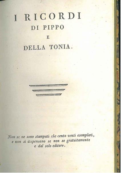 I ricordi di Pippo e della Tonia. I nuovi ricordi di Pippo e della Tonia - Vincenzo Mistrali - copertina