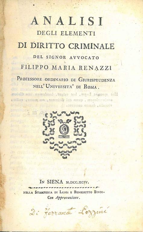 STUDIO BIBLIOGRAFICO ORFEO LIBRERIA ANTIQUARIA S.A.S.