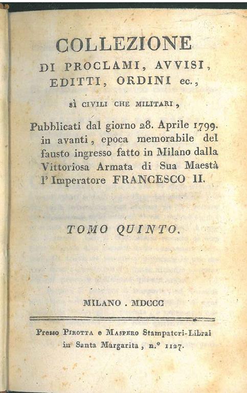 STUDIO BIBLIOGRAFICO ORFEO LIBRERIA ANTIQUARIA S.A.S.
