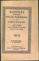 Raccolta completa delle commedie Tomo XXV. Il frappatore, Il bugiardo