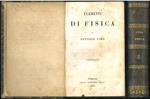 Elementi di Fisica di Antonio Cima. 3 parti in 2 voll