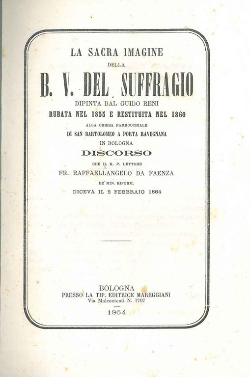 STUDIO BIBLIOGRAFICO ORFEO LIBRERIA ANTIQUARIA S.A.S.