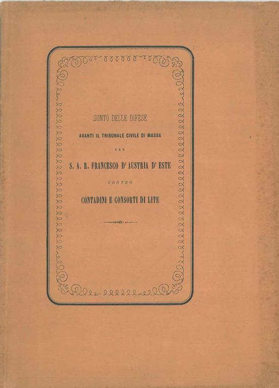 STUDIO BIBLIOGRAFICO ORFEO LIBRERIA ANTIQUARIA S.A.S.