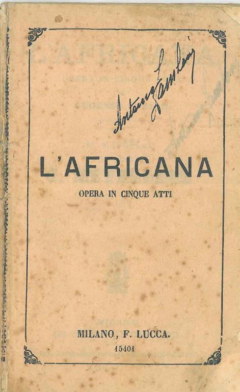 STUDIO BIBLIOGRAFICO ORFEO LIBRERIA ANTIQUARIA S.A.S.