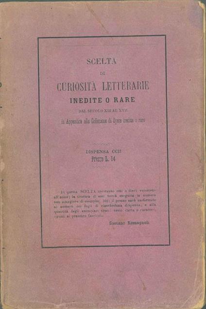 Cronaca bolognese pubblicata da Corrado Ricci - Pietro Mattiolo - copertina