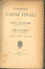 Il Problema delle cause finali. Traduzione autorizzata di Sofia Behr