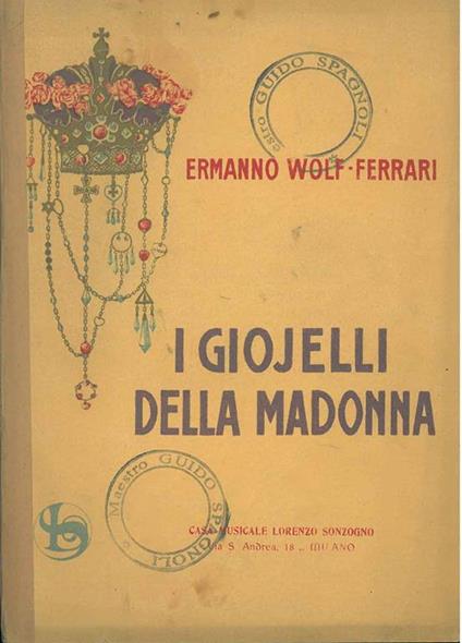 I giojelli della Madonna - Carlo Zangarini - copertina