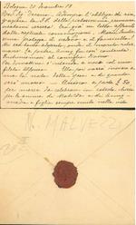 Busta inviata al 