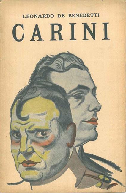 Luigi Carini - Leonardo De Benedetti - copertina