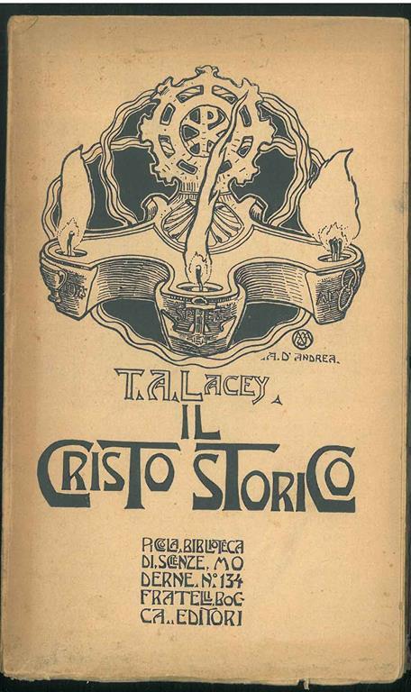 Il Cristo storico - copertina