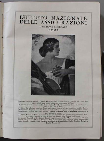 La Rivista Illustrata del "Popolo d'Italia". Fondatori A. Mussolini, M. Morgagni. Anno VII, primo semestre - Manlio Morgagni - copertina