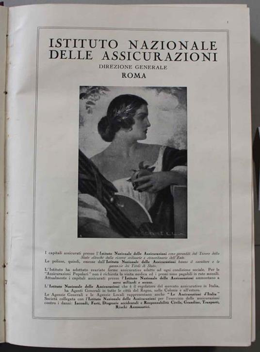 La Rivista Illustrata del "Popolo d'Italia". Fondatori A. Mussolini, M. Morgagni. Anno VII, primo semestre - Manlio Morgagni - copertina