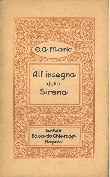 All'insegna della Sirena - E. A. Mario - copertina
