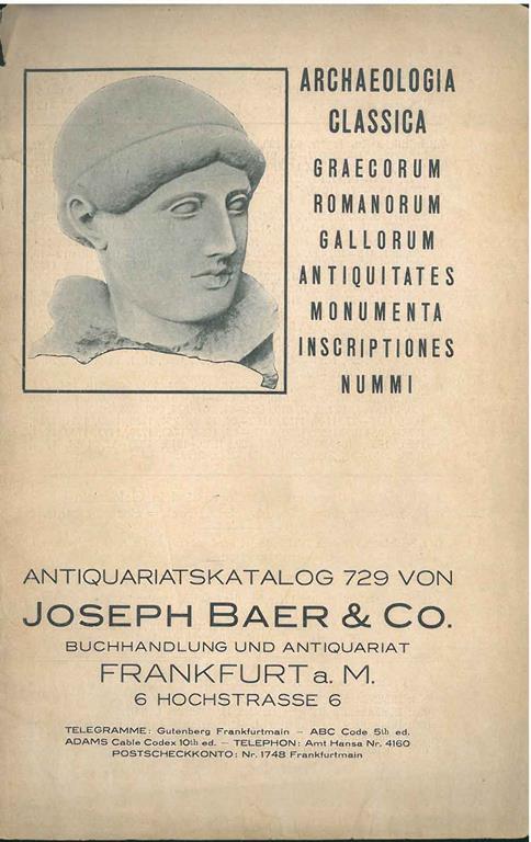 STUDIO BIBLIOGRAFICO ORFEO LIBRERIA ANTIQUARIA S.A.S.