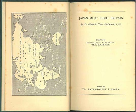 Japan must fight Britain. Traduzione di Rayment G.V - Tota Ishimaru - copertina