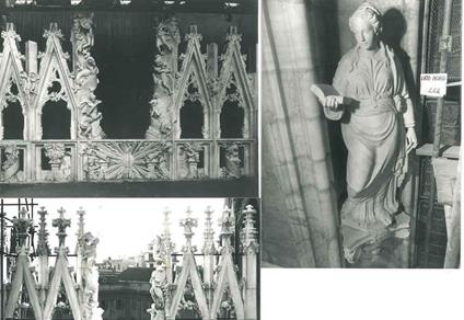 8 fotografie originali del Duomo di Milano degli anni '50 - copertina