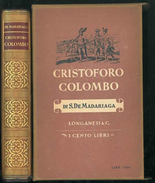 Cristoforo Colombo - Salvador De Madariaga - copertina
