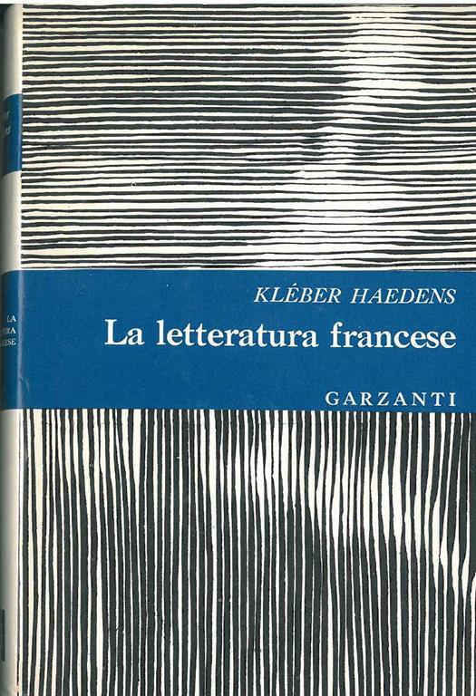 La letteratura francese - Kleber Haedens - copertina