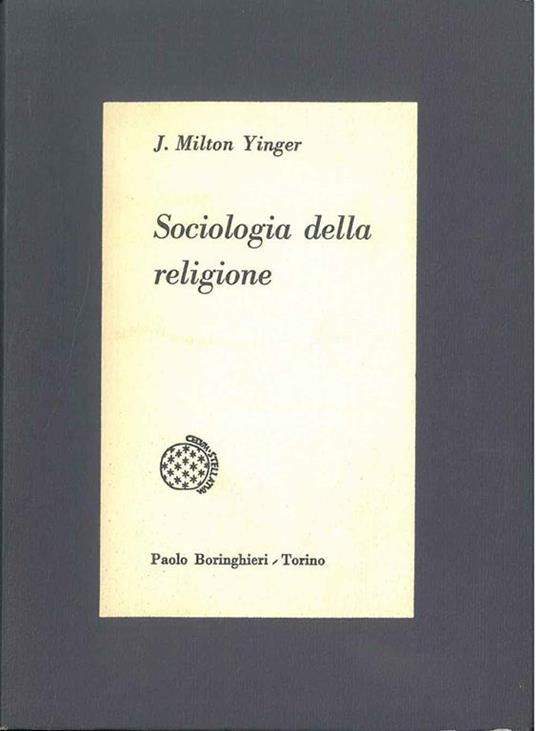 Sociologia della religione - copertina