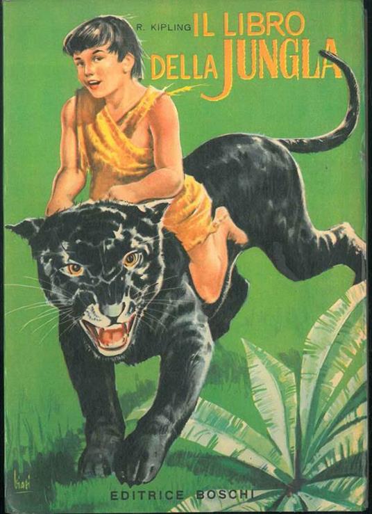 Il libro della Jungla - Rudiard Kipling - copertina