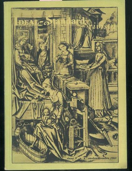 Ideal standard rivista. Anno V, numero 4, ottobre-dicembre 1963 - copertina